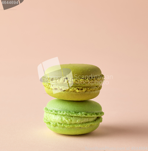 Image of stack of colorful macaroons