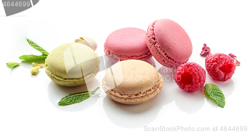 Image of composition of various macaroons