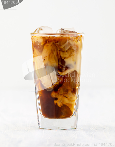 Image of iced coffee with milk