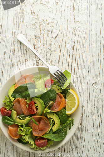 Image of Salad smoked salmon