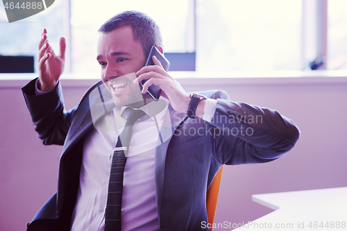 Image of business man at the office