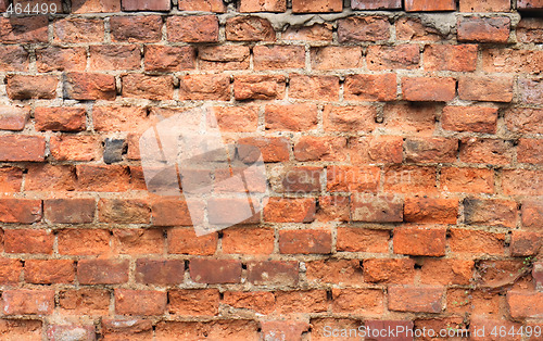 Image of red brick background