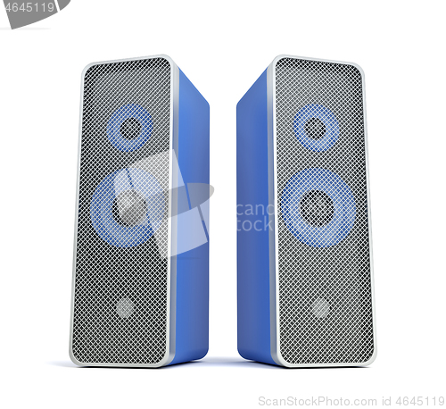 Image of Stereo computer speakers