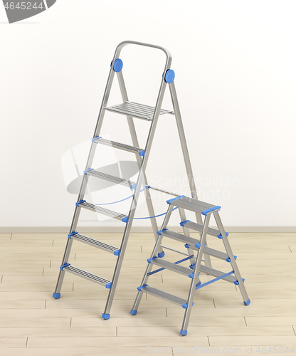 Image of Ladders with different sizes