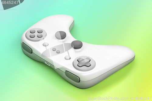 Image of Gamepad on colorful background
