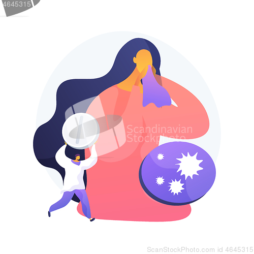 Image of Seasonal Flu abstract concept vector illustration.