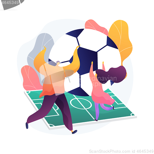 Image of End of gender-focused parenting abstract concept vector illustration.