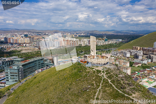 Image of Ulaanbaatar and Memorial Zaisan Tolgoi