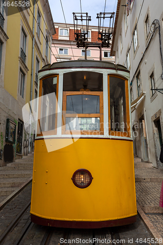 Image of Elevator da Bica in Lisbon Portugal