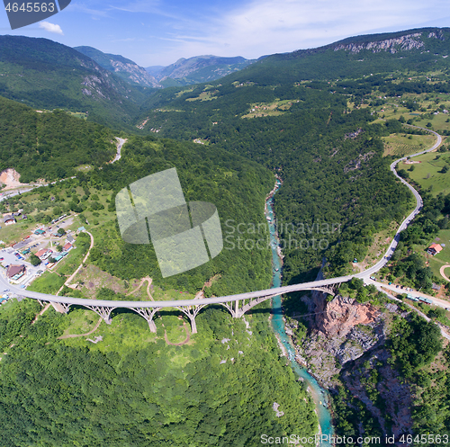 Image of Djurdjevica Tara Bridge in Montenegro