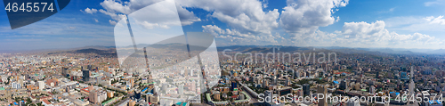 Image of Aerial panorama view of Ulaanbaatar