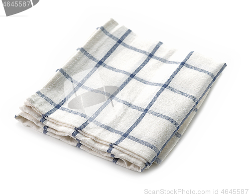 Image of new folded kitchen towel