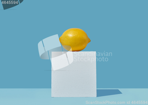 Image of still life with lemon