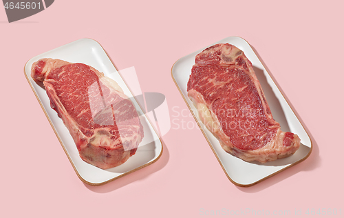 Image of fresh raw steak