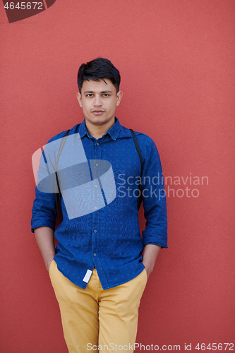 Image of portrait of casual indian businessman