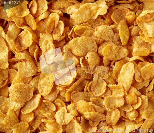 Image of corn flakes background