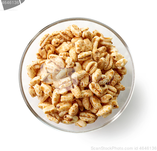 Image of bowl of breakfast cereals