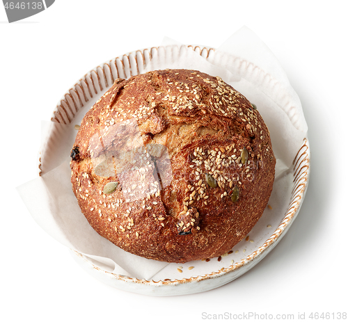 Image of freshly baked artisan bread