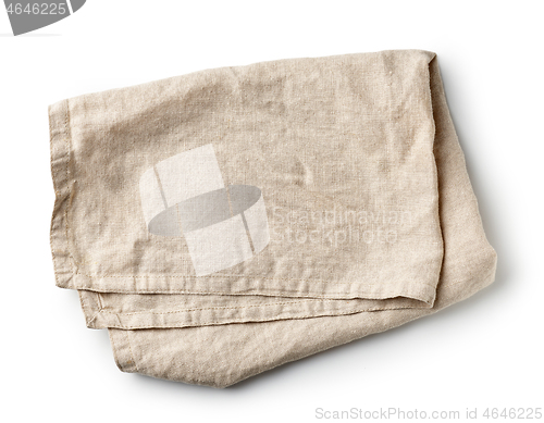 Image of folded linen napkin