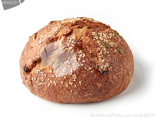 Image of freshly baked artisan bread loaf