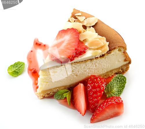 Image of piece of cheesecake