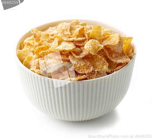 Image of bowl of breakfast cornflakes