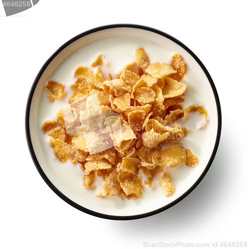 Image of bowl of sweet cornflakes