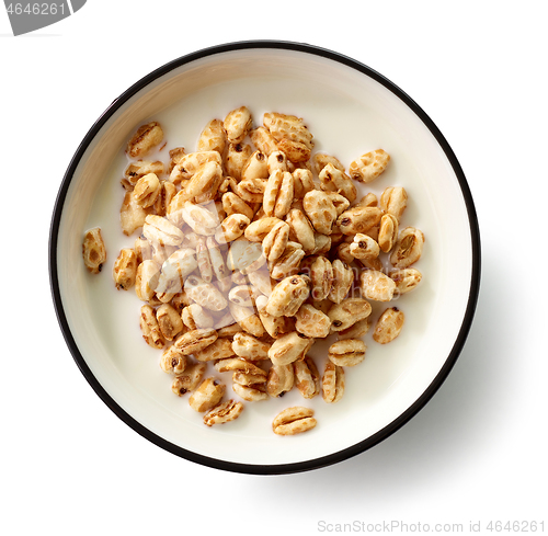 Image of bowl of wheat honey grains