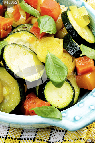 Image of Colorful Vegetables Ragout