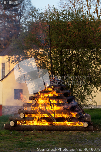 Image of big walpurgis night fire