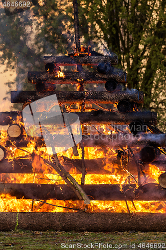 Image of big walpurgis night fire