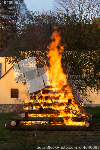 Image of big walpurgis night fire