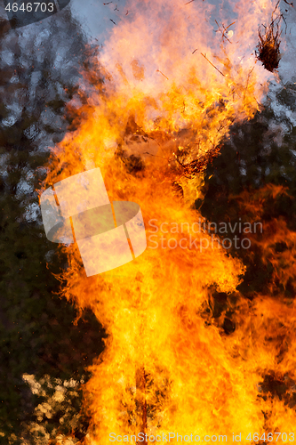 Image of big walpurgis night fire