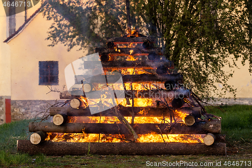 Image of big walpurgis night fire