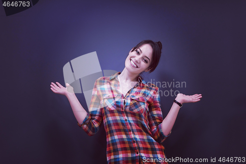 Image of portrait of young woman