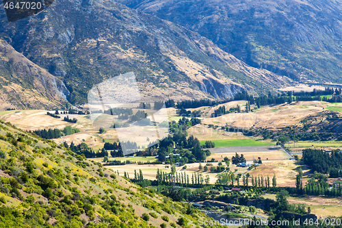 Image of Landscape scenery in south New Zealand