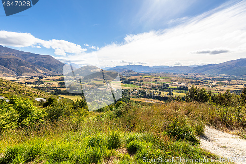 Image of Landscape scenery in south New Zealand