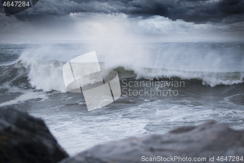 Image of Storm at Alnes