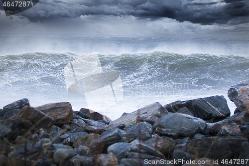 Image of Storm at Alnes