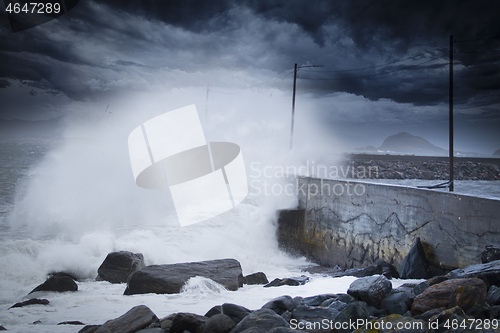 Image of Storm at Alnes