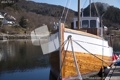 Image of Wooden Fishing Boat