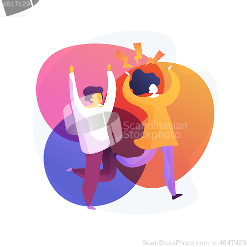 Image of Attention deficit hyperactivity disorder abstract concept vector illustration.