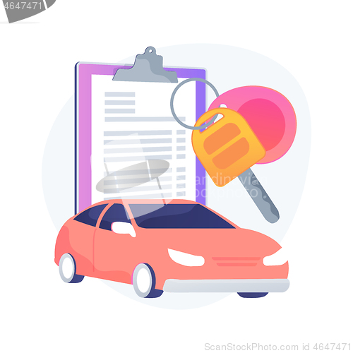 Image of Smart destinations project abstract concept vector illustration.