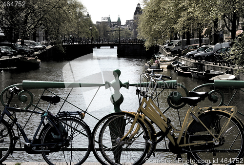 Image of Bicycles in Amsterdam