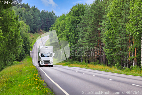 Image of Trucking Through Summer Scenery