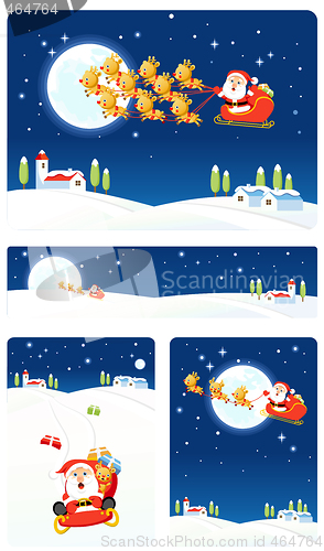 Image of Christmas banners: Santa 2