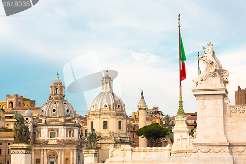 Image of Piazza Venezia, Rome, Italy