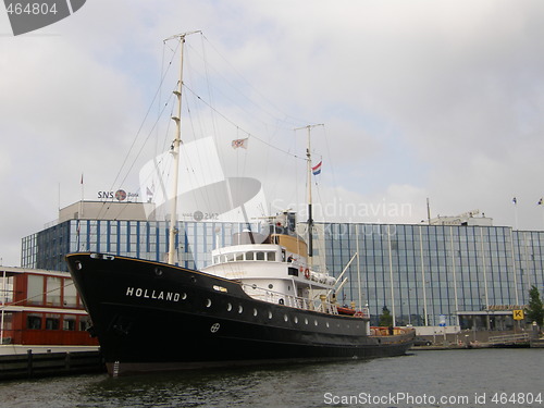 Image of Ship in Amsterdam