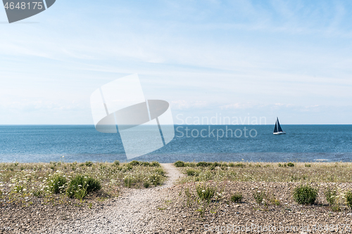 Image of View from the nature reserve Neptuni Akrar in Sweden