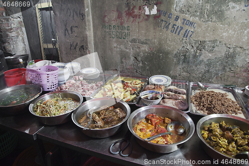 Image of Vietnamese street food